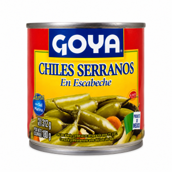 CHILES Serranos En Escabeche GOYA 312g
